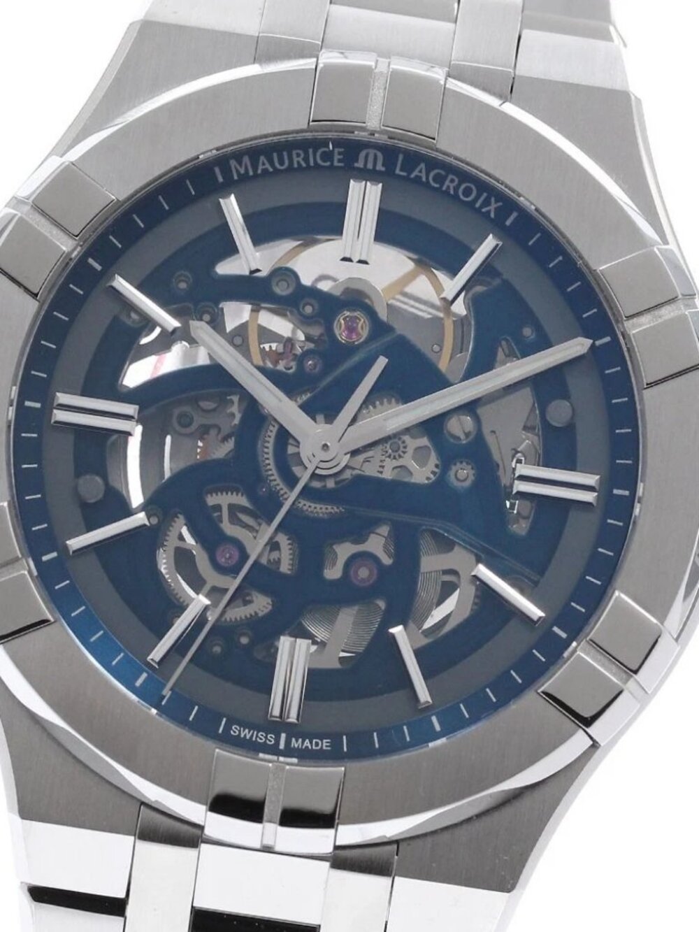 MAURICE LACROIX Icon Automatic Skeleton AI6008-SS002-031-1 AT Men's Watch_967692